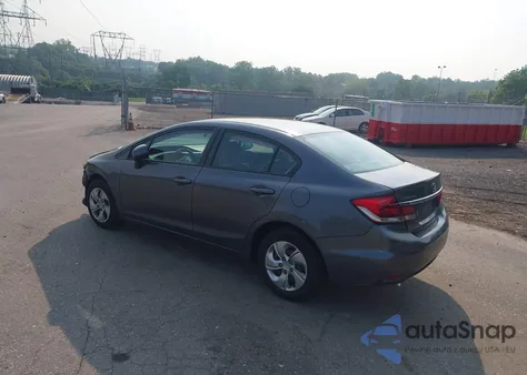 2013 Honda Civic Lx z USA, uszkodzony, nr VIN 19XFB2E54DE098564